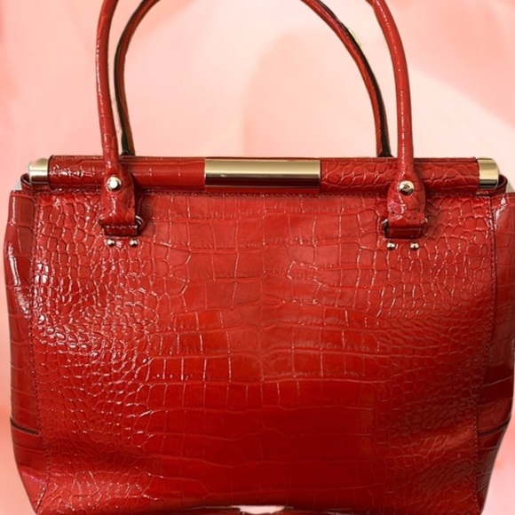 Kate Spade Red Knightsbridge Constance Shoulder Bag Comes with/care card. - Picture 1 of 12